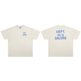 Gallery Dept T-Shirt Alphabet Slogan Short Sleeve T-Shirt