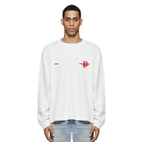 Purple Brand Long Sleeve T-Shirt Fashion Loose Long Sleeve Top