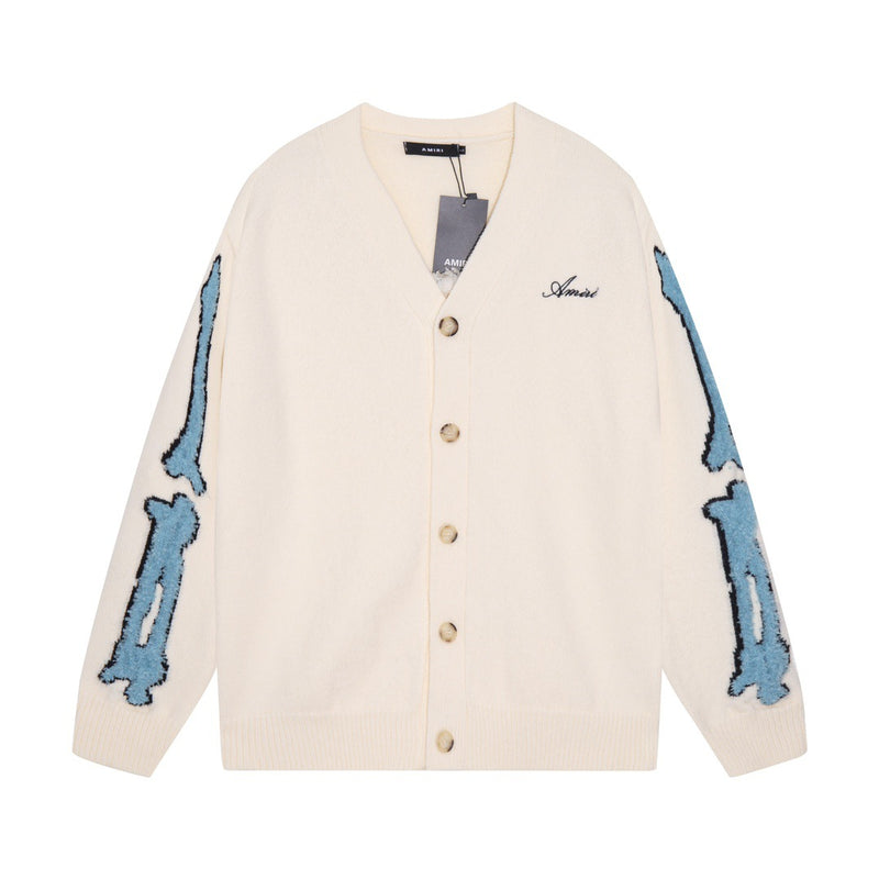 Amiri Sweater Fashion Loose Cardigan Sweater
