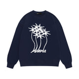 Purple Brand Sweatshirt Loose Crew Neck Sweater