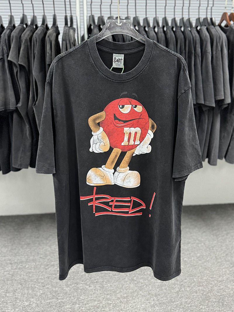 Men Vintage T-Shirts "M&M's" Saint Michael T-Shirt