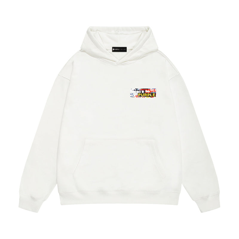 Purple Brand Hoodie Fashion Loose Hooded Sweater