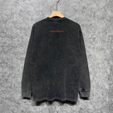 Purple Brand Distressed Long Sleeve Shirt Fashion Distressed Loose Long-sleeved Top