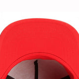 Trendy flat brimmed hat letterc adjustable