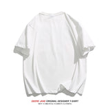 Men's T-Shirts Summer Short-Sleeved T-shirt Men's Loose Casual Cotton All-Matching