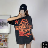 Hellstar T Shirt Casual Loose Creative Printing