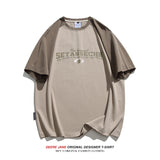 Men's T-Shirts Short-Sleeved T-shirt Men's Summer Loose Casual