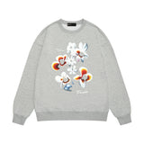 Purple Brand Sweatshirt Loose Crew Neck Sweater