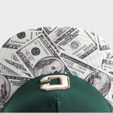 Trendy flat brimmed hat letterc