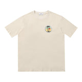 Rhude T Shirt Geometric Print Short Sleeve T-Shirt