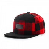 Trendy flat brimmed hat adjustable sunshade