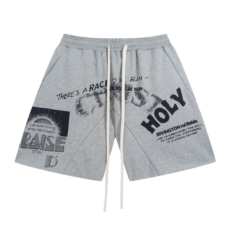 RRR123 Shorts Unisex Casual Loose Shorts