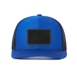 Trendy flat brimmed hat breathable sunshade