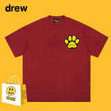 Drew T Shirts Short Sleeve Smiley round Neck Short Sleeve