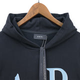 Amiri Hoodie AMI gradual change letter pattern pullover hooded sweater