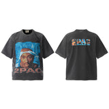 Men Vintage T-Shirts 2PAC "Tupac Shakur" Tee
