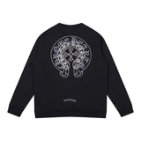 Chh Chrome Heart Long Sleeve Shirt Unisex Fashion Loose Long Sleeve Shirt