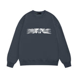 Purple Brand Sweatshirt Loose Crew Neck Sweater