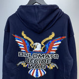 Who Decided War T Shirts WHO DECIDES WAR Printed Hooded Sweater Loose Hoodie