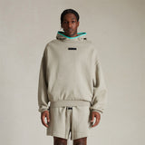 Fog Essentials Hoodie Stretch-hemmed Fleece Hooded Sweater