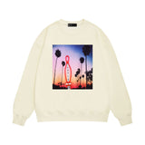 Purple Brand Sweatshirt Loose Crew Neck Sweater