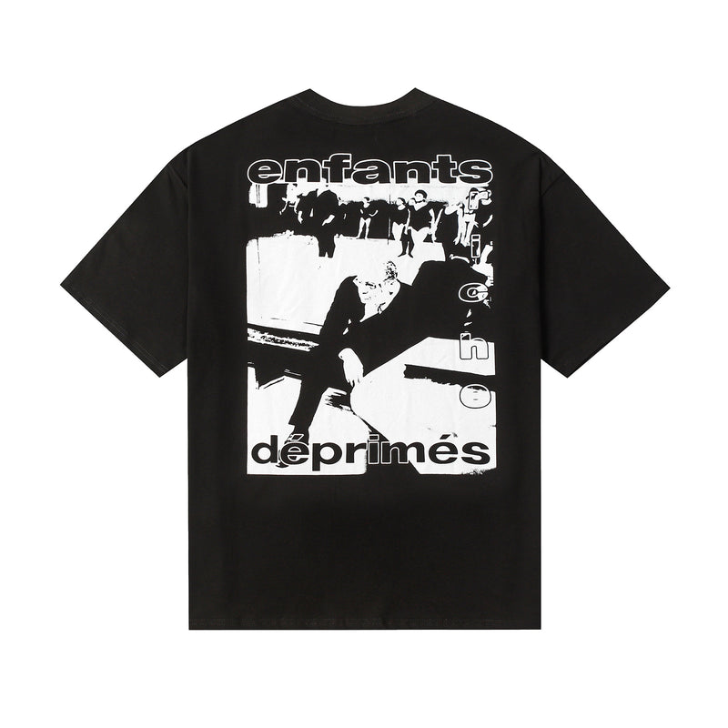 ERD T Shirts Logo Cartoon Print Loose Casual