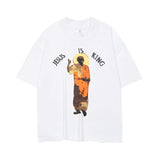 Jesus Is King T Shirt American Fashion Brand Cpfm Kanye Jesus Is King High Street Short Sleeve T-shirt Men and Women