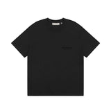Fog Essentials T Shirts Spring/Summer FOG Double Line Letter Pattern Crew Neck Short Sleeves