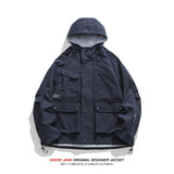 Men Jacket Men's Hooded Jacket Spring Leisure Top