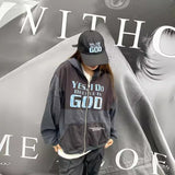ERD Hoodie Autumn and Winter Printing Loose Casual Hooded Sweater for Men and Women