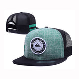 Trendy flat brimmed hat for men and women adjustable breathable