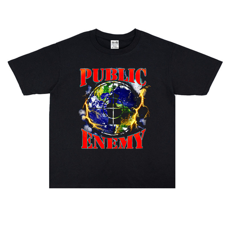 Public Enemy T Shirts Band Washed and Old