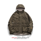 Men Jacket Men's Hooded Jacket Spring Leisure Top