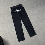Corteiz Pants Loose Jeans Street Retro Straight