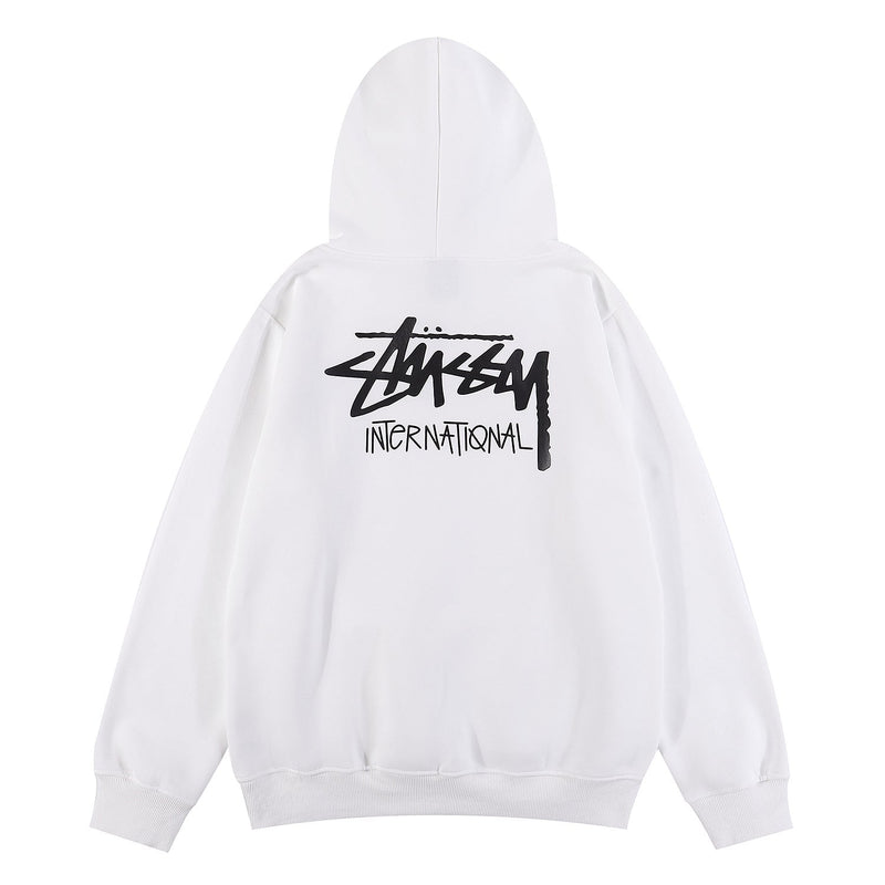 Stussy Hoodie Fashion Fleece Hooded Sweater