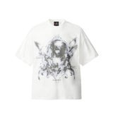 Unisex T-Shirts Saint Michael Anime Print Loose Casual T-Shirt