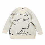 ERD Sweatshirt Crew Neck Pullover Sweater Leisure