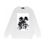 Purple Brand Long Sleeve T-Shirt Fashion Loose Long Sleeve Top
