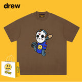 Drew T Shirts T-shirt Anime Print Short Sleeve
