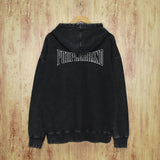 Purple Brand Distressed Hoodie Fashion Old Loose Hooded Sweater