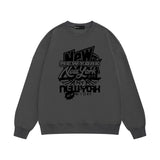 Purple Brand Sweatshirt Loose Crew Neck Sweater