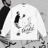 Nba Long Sleeve Shirt Long Sleeve T-shirt Cotton round Neck Fashion Brand