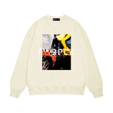 Purple Brand Sweatshirt Loose Crew Neck Sweater