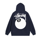 Stussy Hoodie Zip Cardigan Hooded Sweater