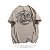 Men's T-Shirts Short-Sleeved T-shirt Men's Summer Loose round Neck Half-Length Sleeve Versatile