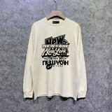 Purple Brand Long Sleeve T-Shirt Fashion Loose Long Sleeve Top