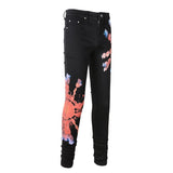 Amiri Jeans Graffiti Stretch Slim Fit #1309