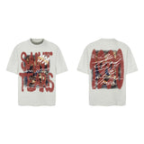Men Vintage T-Shirts Saint Michael Tee Saint Tears