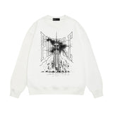 Purple Brand Sweatshirt Loose Crew Neck Sweater