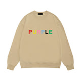Purple Brand Sweatshirt Loose Crew Neck Sweater
